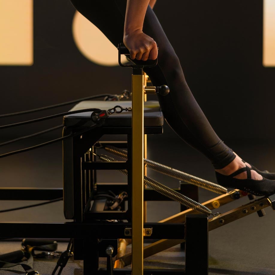 Woman doing Pilates