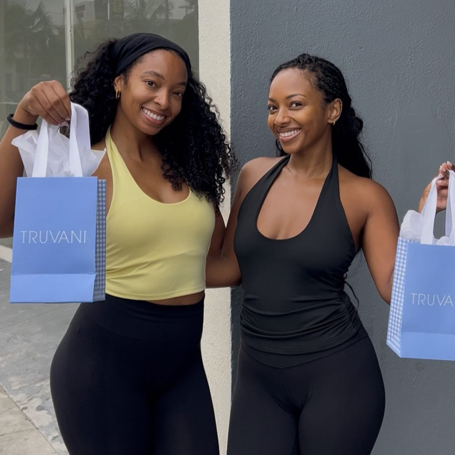 Woman outside Pilates Addiction
